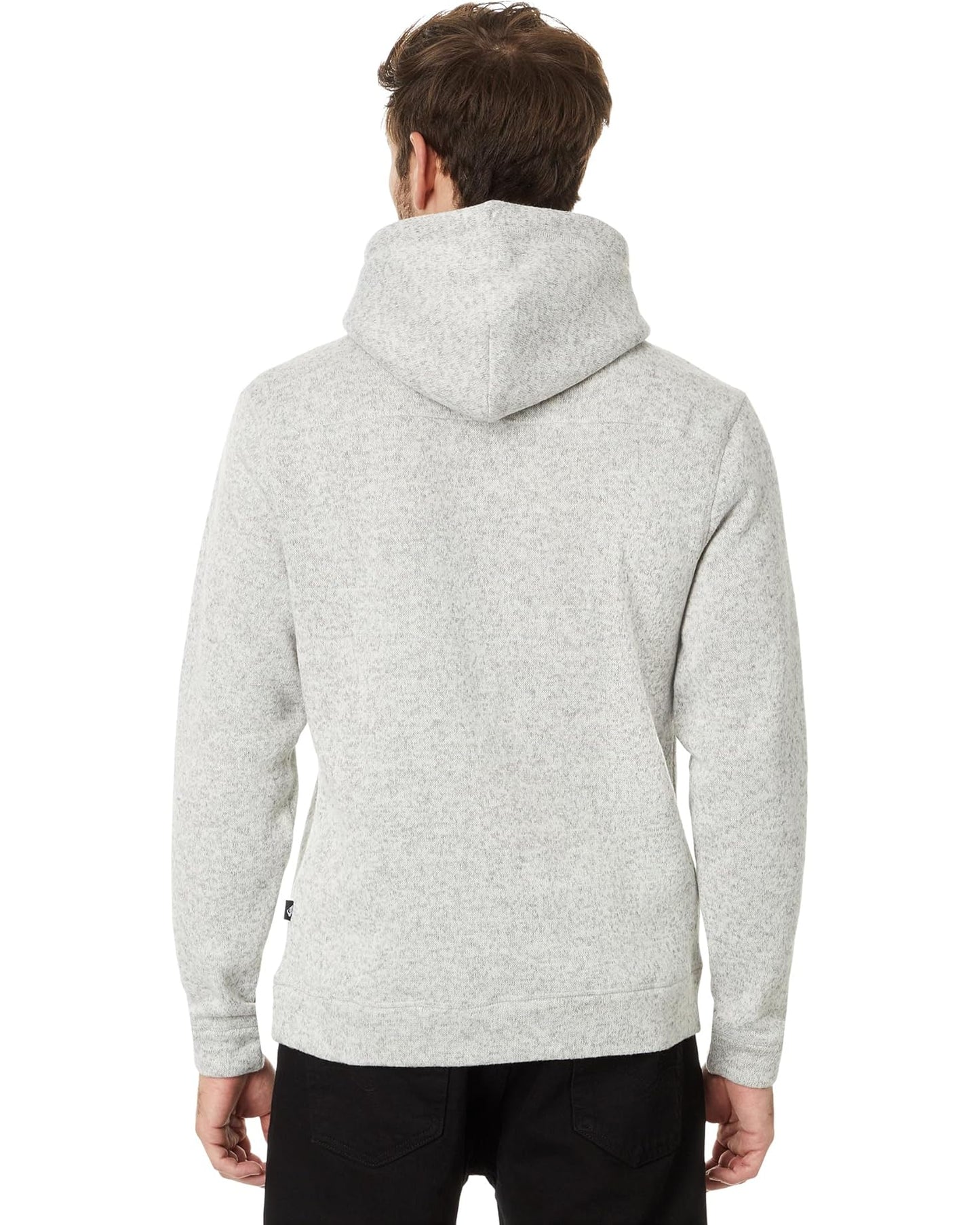 Quiksilver Men's Keller Hoodie Light Grey Heather