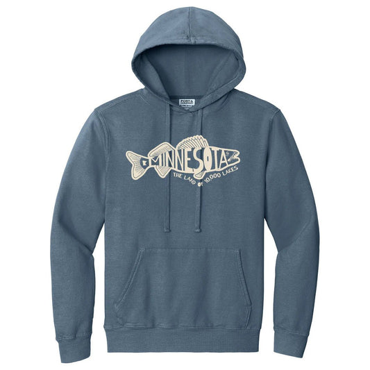 218 Clothing Unisex Rainy Lake Premium Hoodie Blue - Brekken's