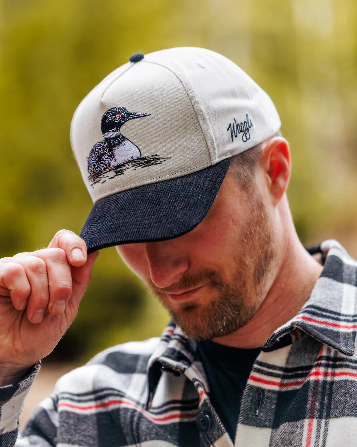 Waggle Red Eye Corduroy Brim Hat