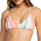 Roxy Women's Playa Paradise Athletic Tri White Viva La Vida