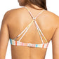 Roxy Women's Playa Paradise Athletic Tri White Viva La Vida