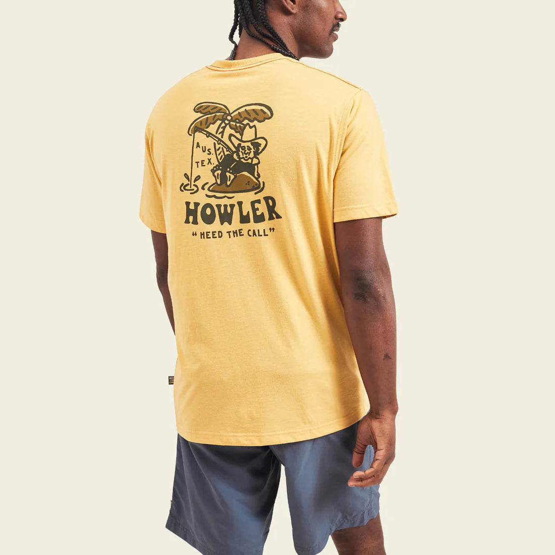 Howler Bros Men's Select Tee Island Time Rattan Heather