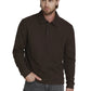 7 Diamonds Men's Monterey Textured LS Polo Bark