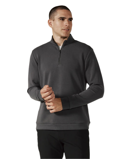 7 Diamonds Men's Rev Quarter Zip Anthracite