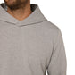 7 Diamonds Men’s Roarke Herringbone Hoodie Light Grey