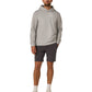 7 Diamonds Men’s Roarke Herringbone Hoodie Light Grey