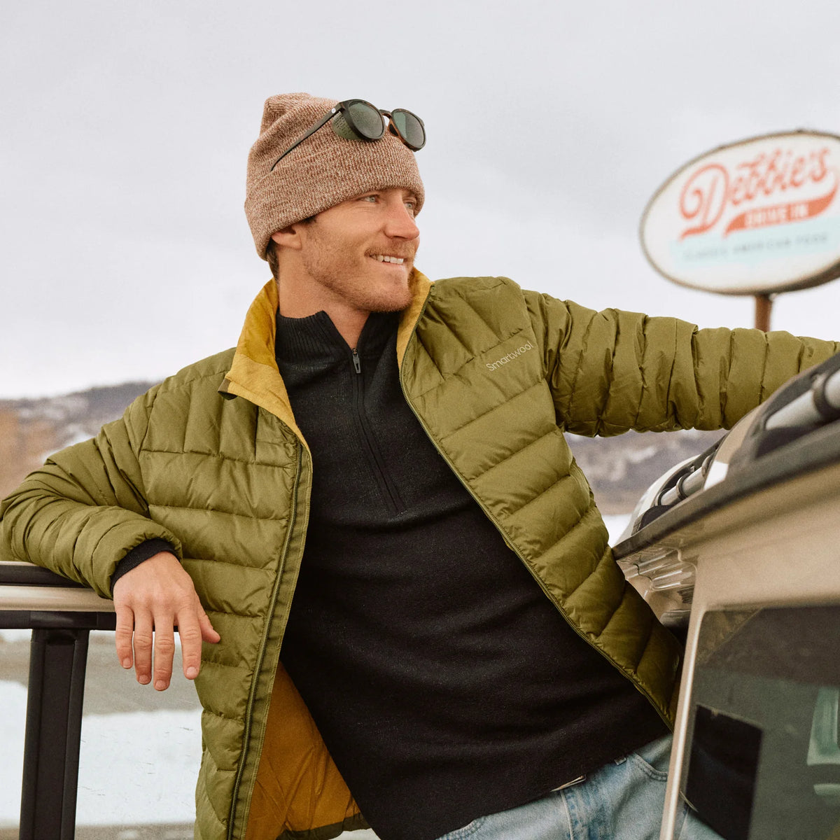 Smartwool Cozy Cabin Hat Mocha