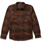 Salty Crew Men's Fathom LS Tech Flannel Burgundy