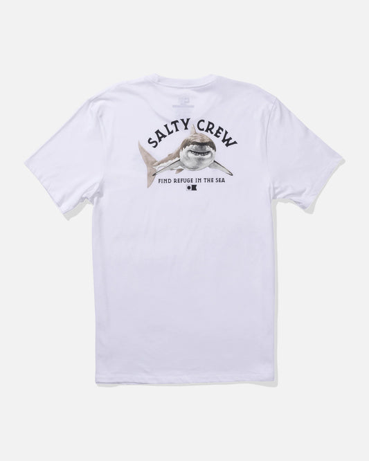 Salty Crew Men's Lurking SS Tee White