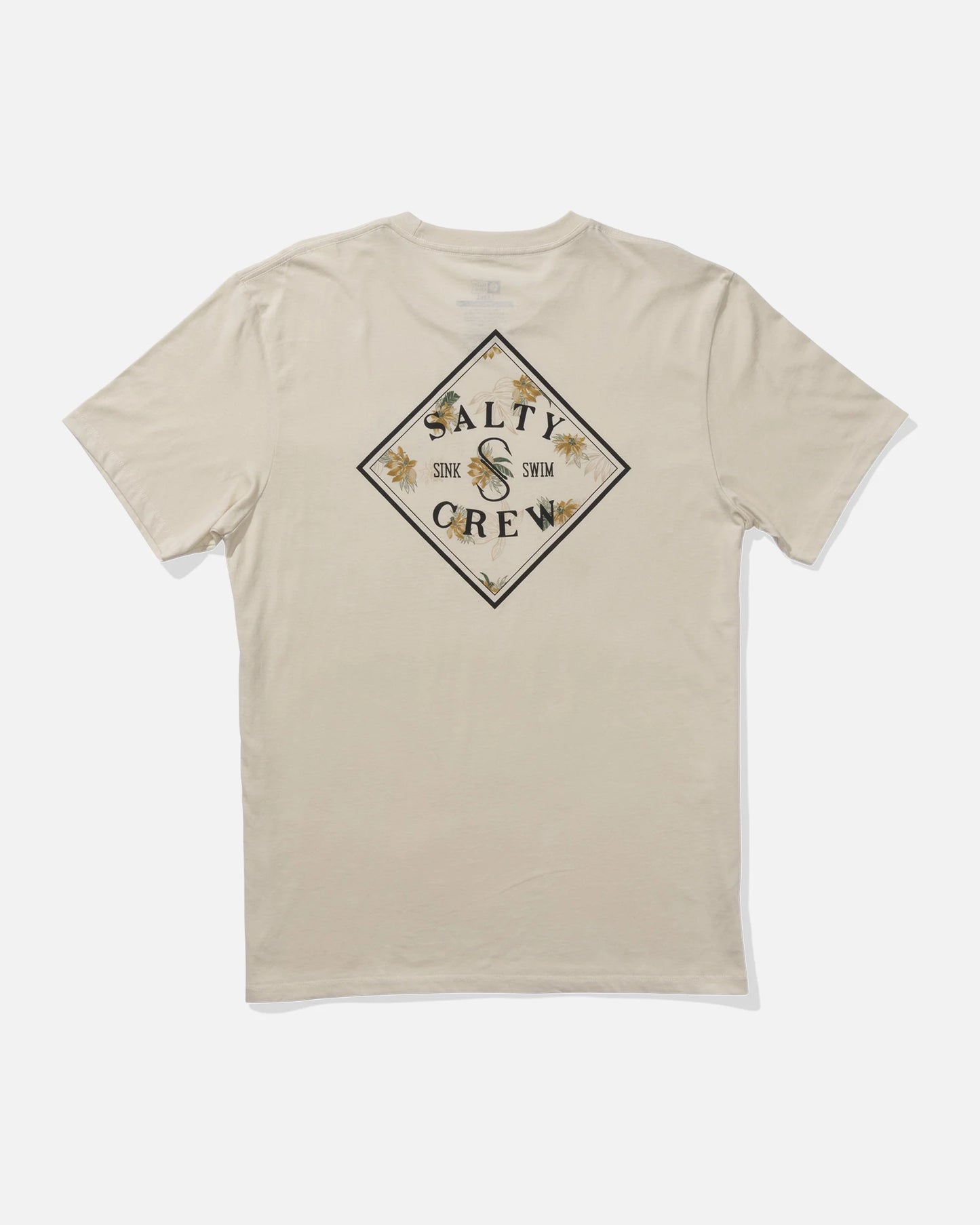 Salty Crew Men's Tippet Fill SS Tee Bone