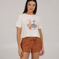 Salty Crew Women's Ashore Crop Tee Off White