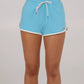 Salty Crew Women's Sailing Short Lagoon Blue