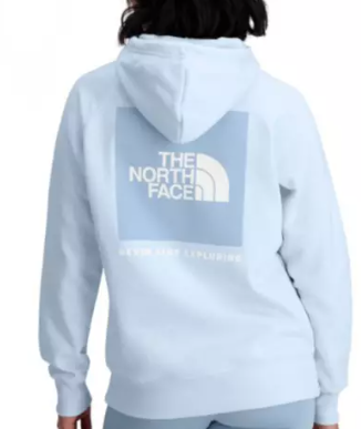 The North Face Women's Box NSE Pullover Hoodie Barely Blue
