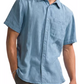 The North Face Men's Loghill Jacquard Shirt Steel Blue