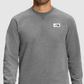 The North Face Men's Heritage Patch Crew TNF Medium Grey