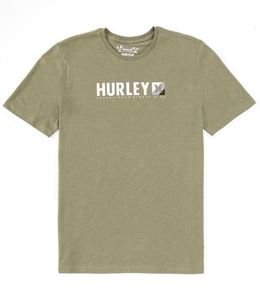 Hurley Everyday H2O-Dri Lined Slub SS Army