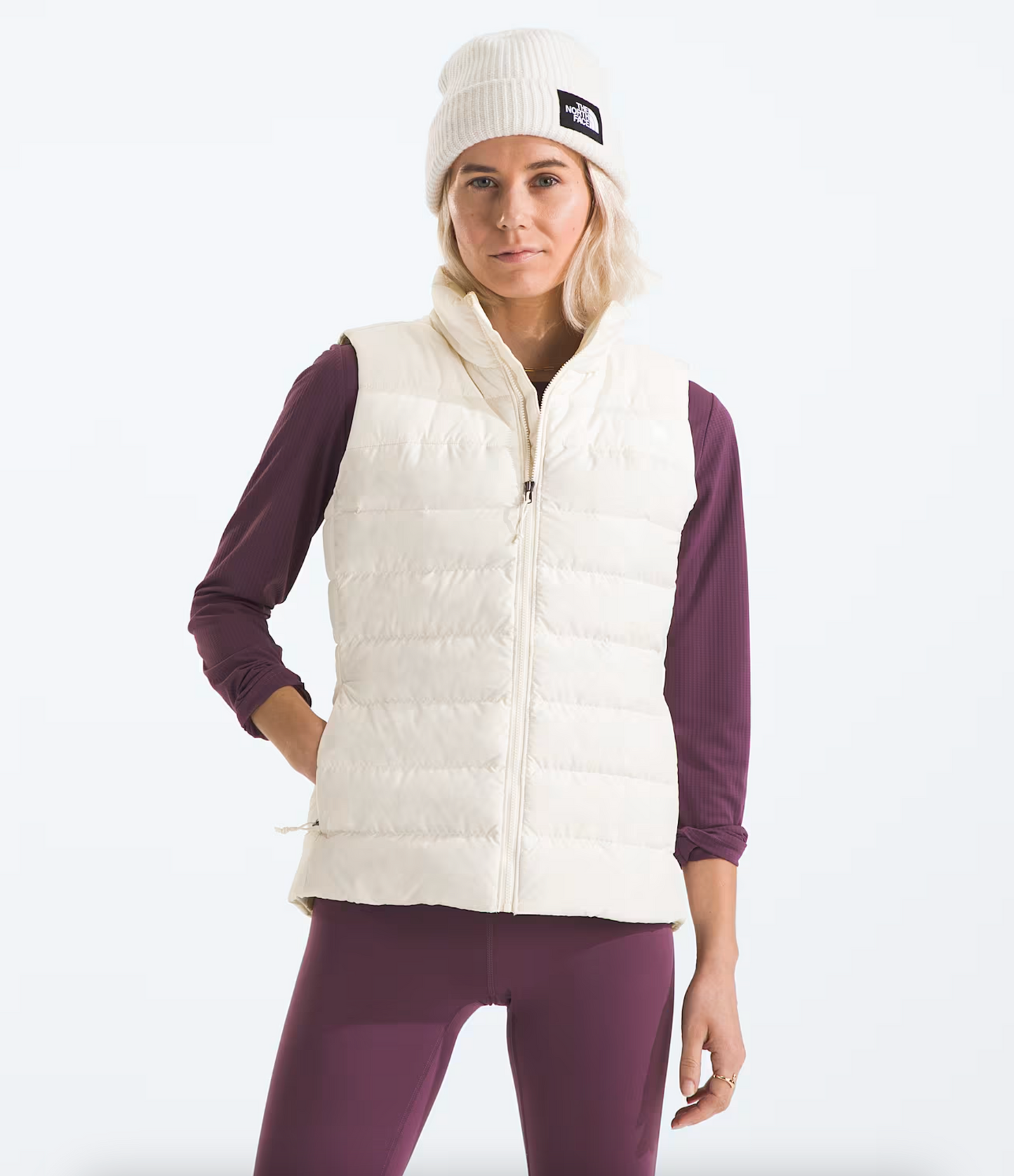 The North Face Women's Aconcagua 3 Vest White Dune