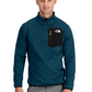 The North Face Men's Crest 1/4 Zip Midnight Petrol/TNF Black