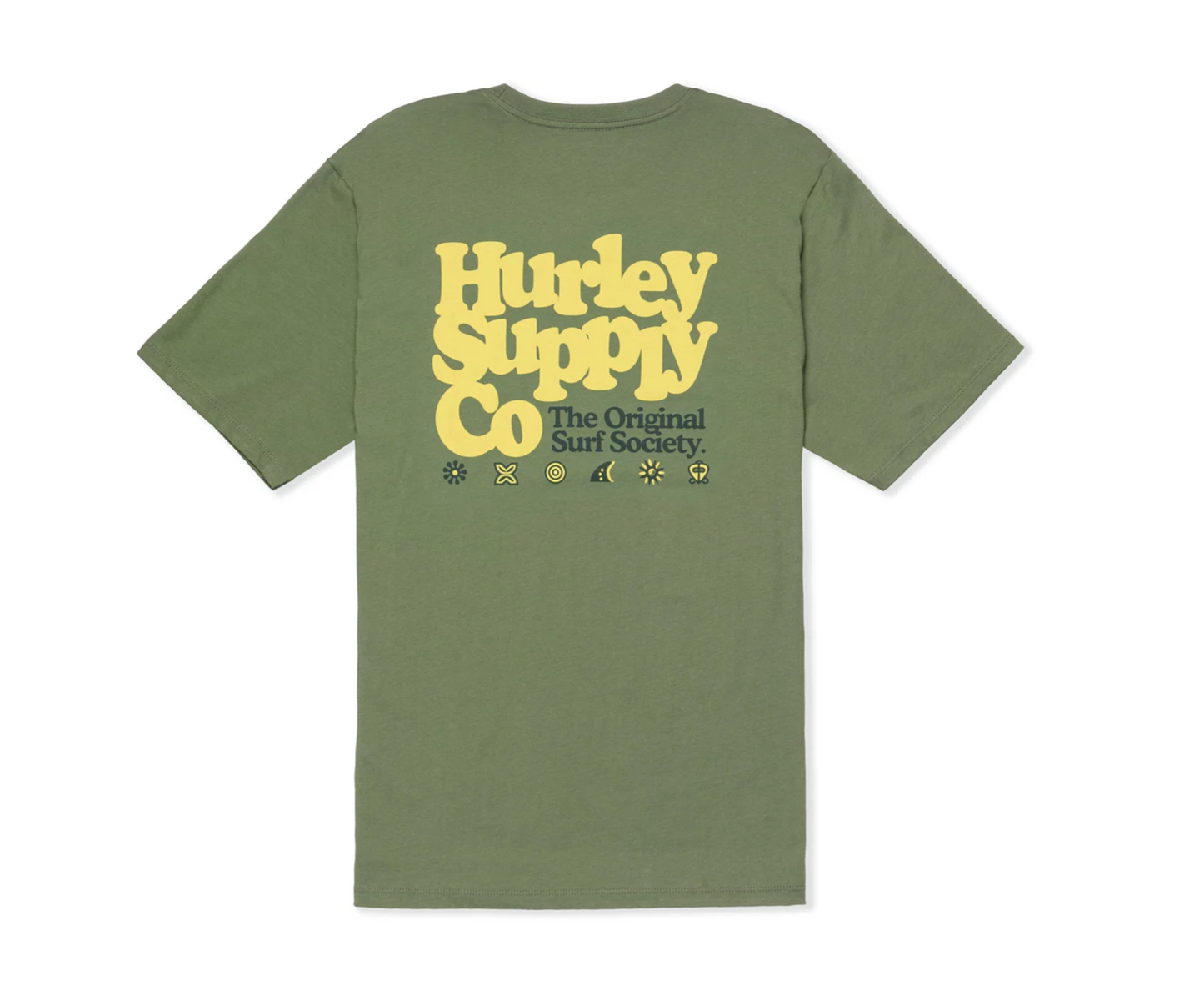 Hurley Men's Everyday Society SS Tee Malverde