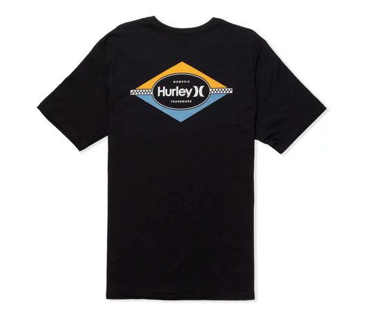 Hurley Men's Everyday Divide SS Tee Black