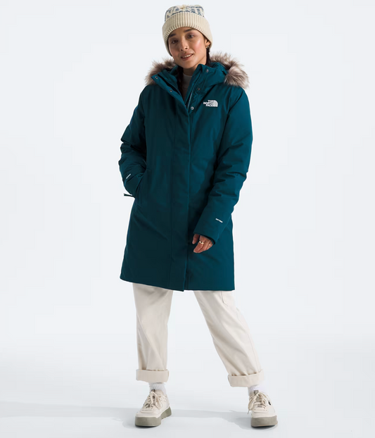 The North Face Women's Arctic Parka Midnight Petrol