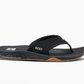 Reef Men's Fanning Sandal Black Silver