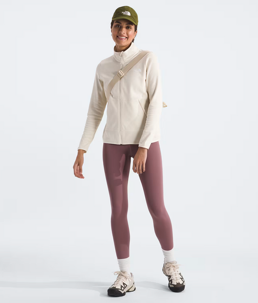 The North Face Women's Canyonlands Full Zip White Dune Heather