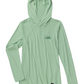 Patagonia Women's Cap Cool Daily Graphic Hoody '73 Skyline: Rinsed Green X-Dye