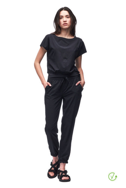 Indyeva Women's Lastik Jogger Black