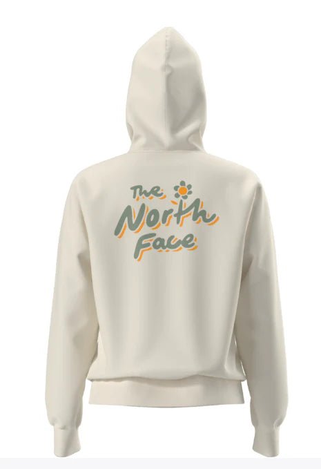The North Face Women's Evolution Floral - Cloud Hoodie—Graphic White Dune - Brekken's