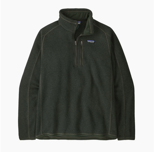 Patagonia Men's Better Sweater 1/4 Zip Old Growth Green