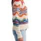 Pendleton Women’s Raglan Cotton Graphic Sweater Ecru Harding Stripe - Brekken's