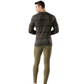 Smartwool Men's Classic Thermal Merino Base Layer Crew Winter Moss Summit Soul