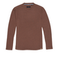 Dakota Grizzly Men's Lewis Waffle Long Sleeve Crew Neck Chestnut Shell
