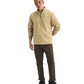 The North Face Men's Gordon Lyons ¼ Zip Khaki Stone Heather