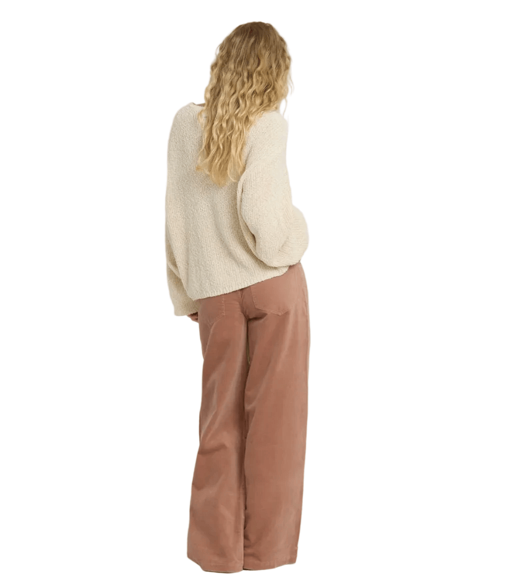 Billabong Women's Uncut Cord Pant Sugar Almond