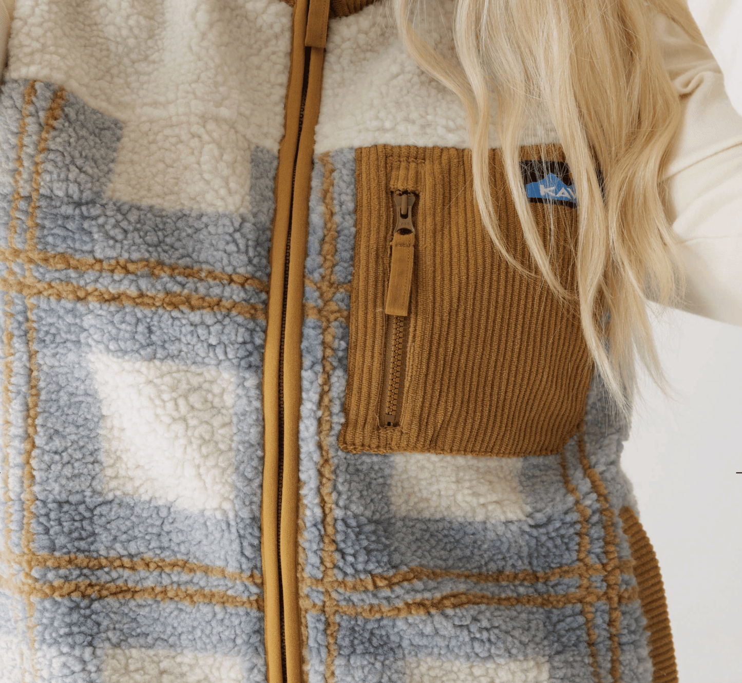 Kavu Ozette Vest Horizon Plaid