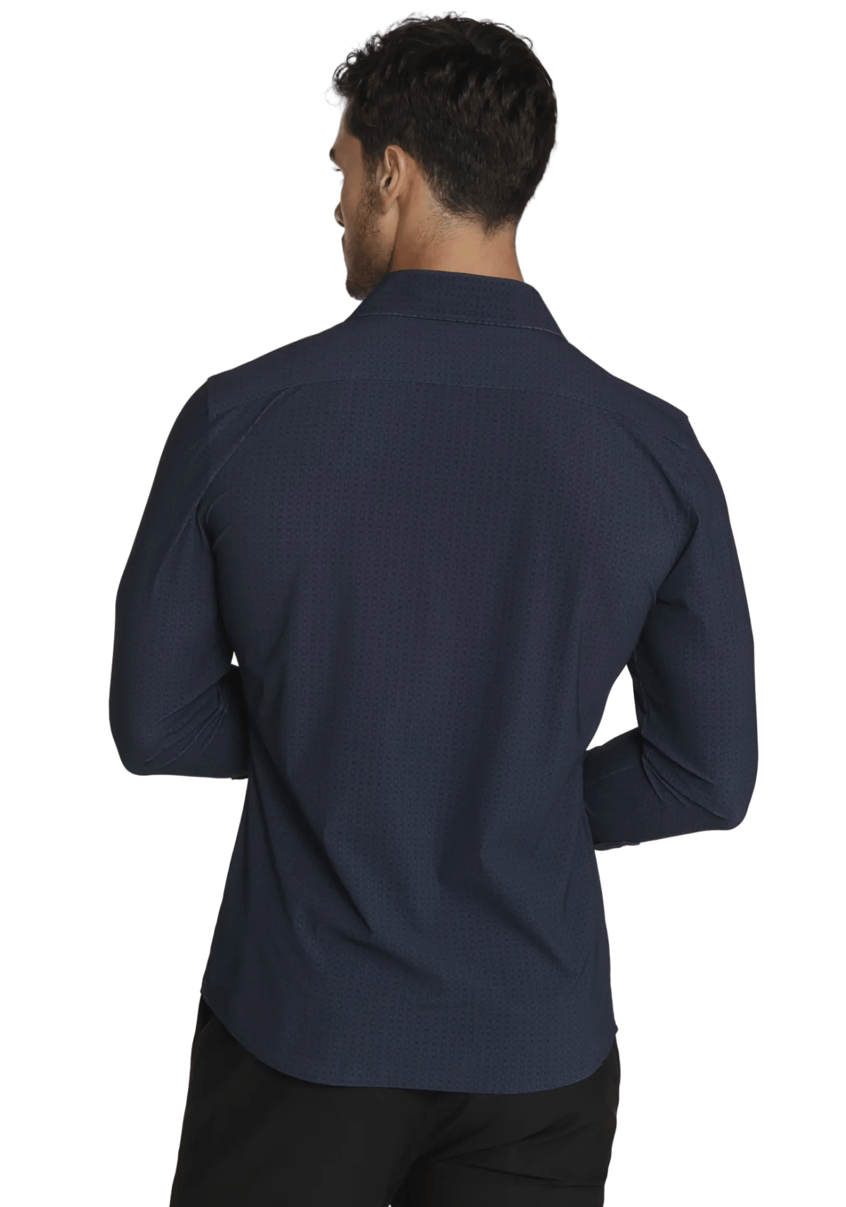 7 Diamonds Men's Apparel > Tops 7 Diamonds Men's Linden Long Sleeve Shirt Navy