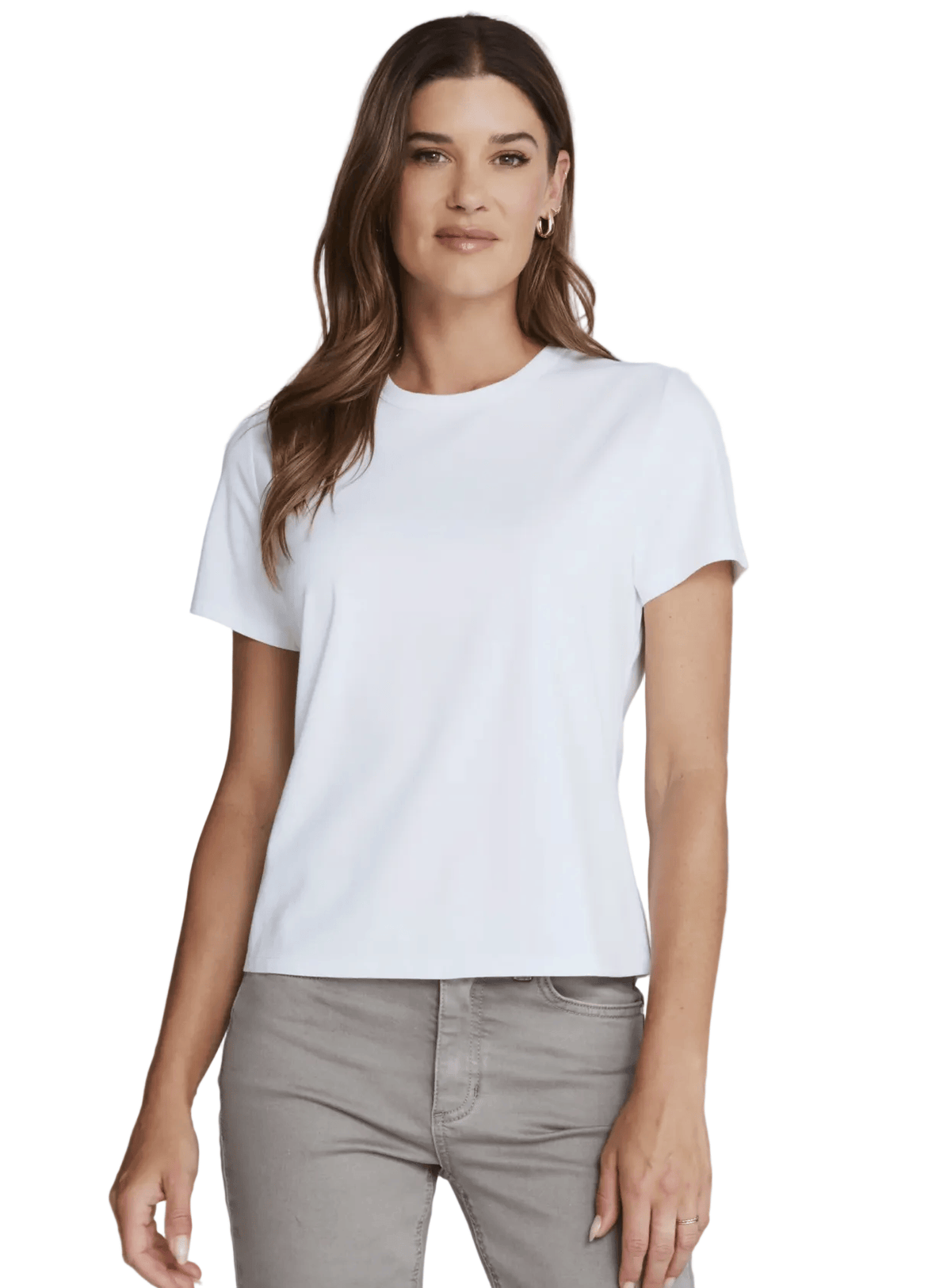 7 Diamonds Women's Apparel > Tops 7 Diamonds Women's Modal Classic Tee White