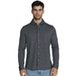 7 Diamonds Men's Generation Houndstooth Knit Shirt Black Navy