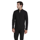 7 Diamonds Men's Drift Quarter Zip Pullover Black