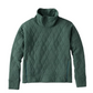L.L. Bean Venturesoft Quilted Funnelneck Pullover Women'S Regular Deep Sea Green