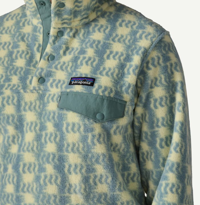 Patagonia Women's Lw Synch Snap-T P/O Sun Quilt: Blue Sage