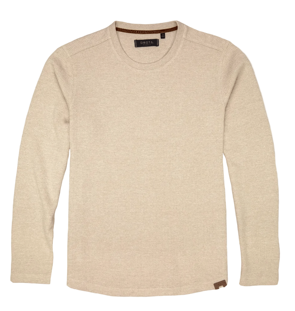 Dakota Grizzly Men’s Apparel > Tops Dakota Grizzly Men's Lewis Crewneck Aluminum