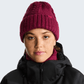 The North Face Women'S Oh Mega Lined Beanie Burgundy Crush