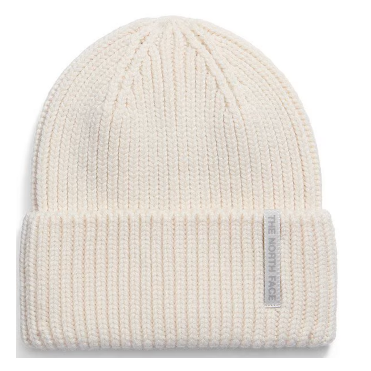 The North Face Wool Blend Beanie White Dune