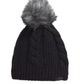 Women's Oh Mega Fur Pom Lined Beanie TNF Black
