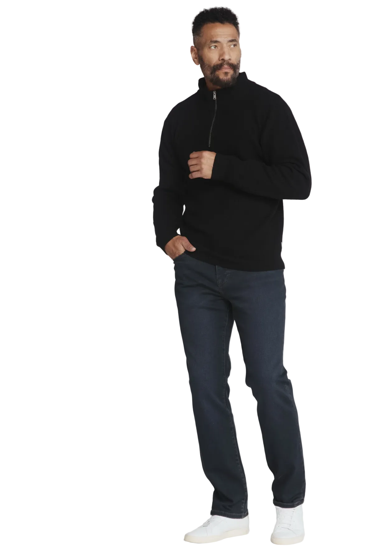 7 Diamonds Men's Union Athletic Fit Denim Oil Indigo