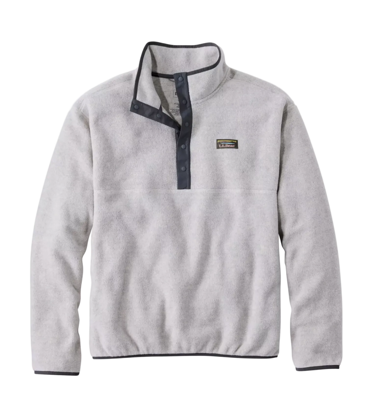 L.L. Bean Mountain Classic Fleece Pullover Men'S Regular Clay Heather