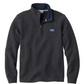L.L. Bean Lakewashed Double-Knit Quarter-Zip Long Sleeve Men'S Regular Dark Charcoal Heather